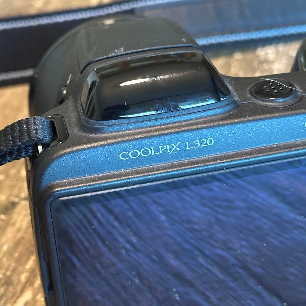 Nikon CoolPix L320 Digital Camera 16.1MP 26X Black Case Strap - Picture 5 of 10